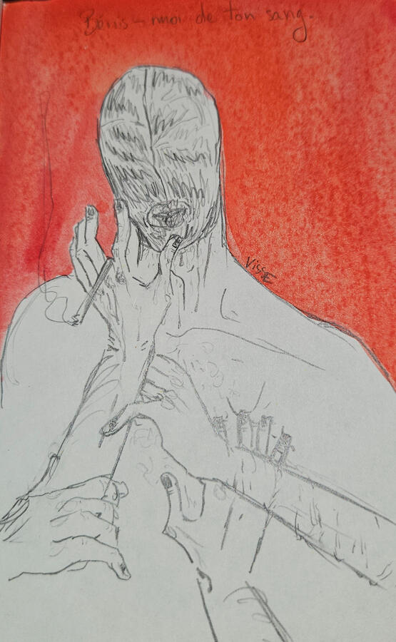 Bénis-moi de ton sang.